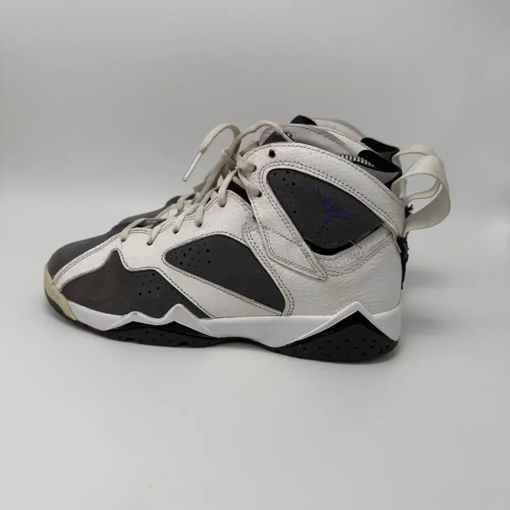 Nike Air Jordan 7 Retro GS Flint Gray DJ2777-100 Kids Size 5Y